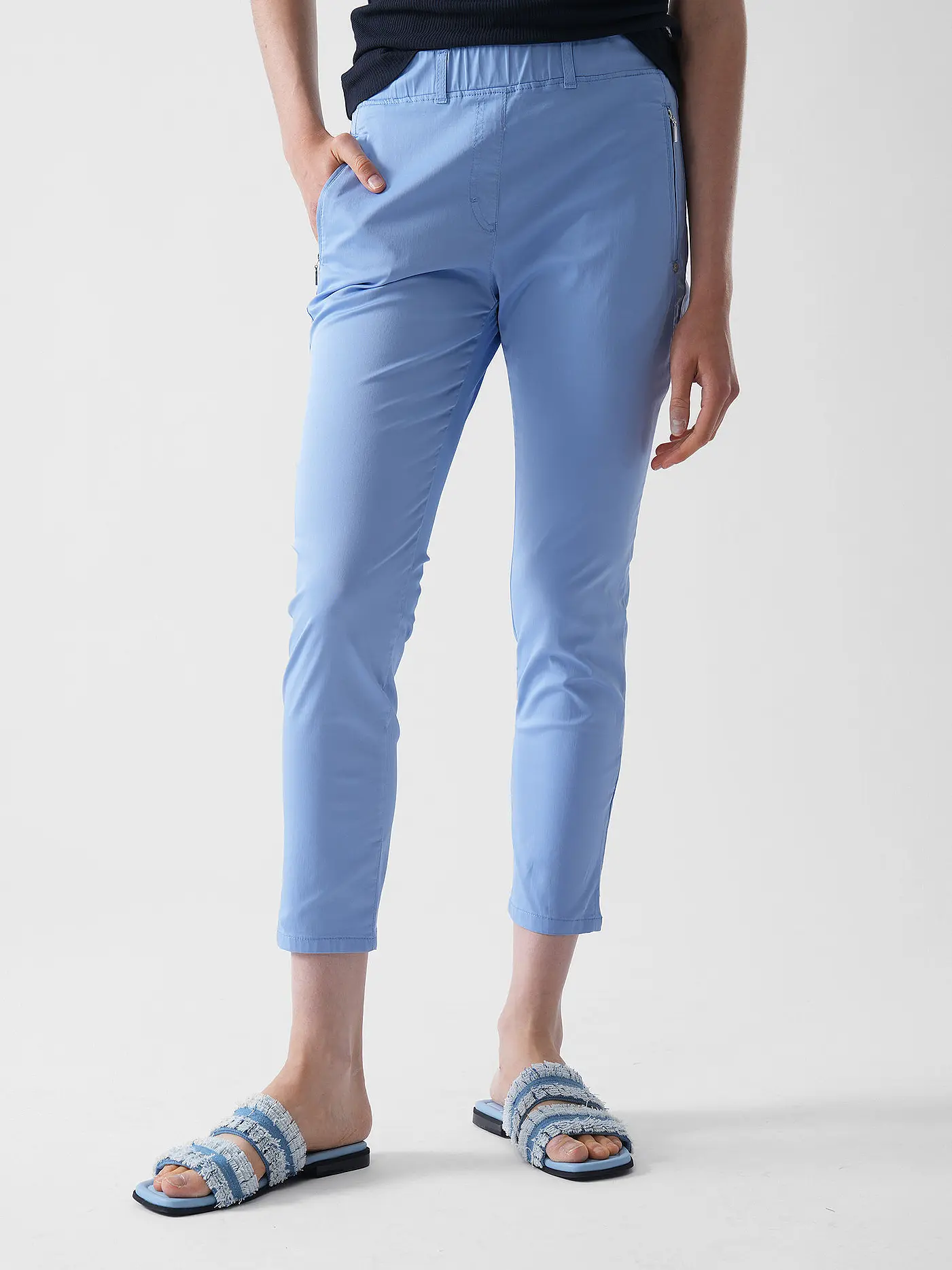 RAPHAELA BY BRAX | Hose Super Slim Fit 6/8 LAVINA ZIP | 